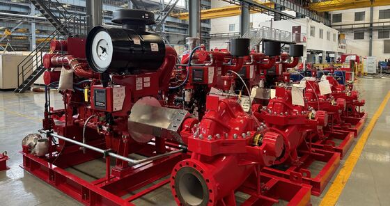 SCF250-200-600 Pompe à incendie à cartouche divisée à moteur diesel 4500 GPM Certifié UL/FM