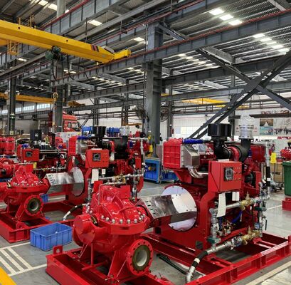 SCF200-150-480 Pompes à incendie à cartouche divisée à moteur diesel 8 × 6 