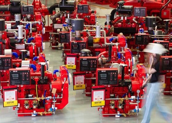 UL Listed NM4-105 Moteur de pompe à incendie diesel NMFIRE