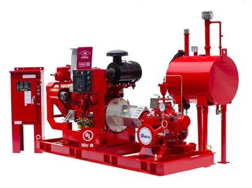 Pompes à incendie à plusieurs étages 1000 GPM @ 130 PSI