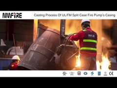 Processus de coulée du boîtier de la pompe à incendie UL/FM